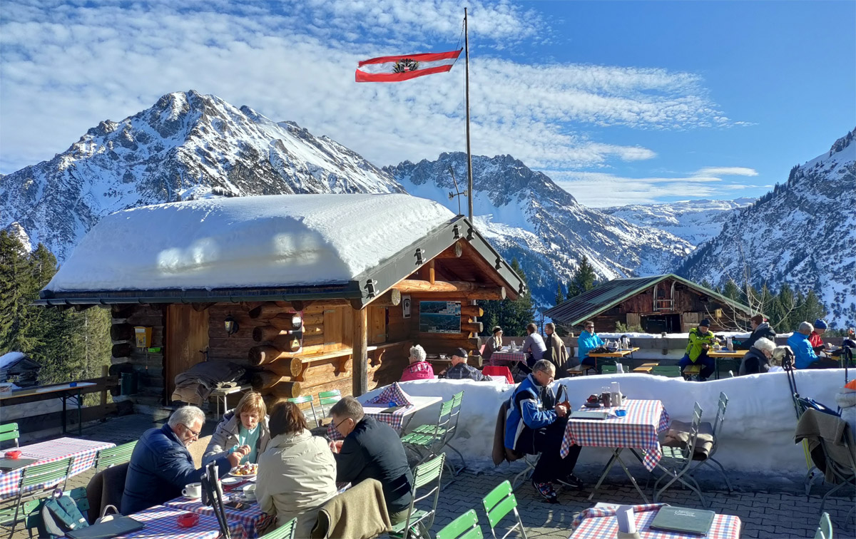 Genieten in het Kleinwalsertal